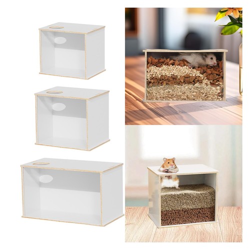 Hamster digging box - digging, hut