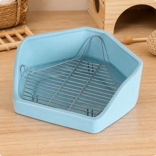 Polygonal small pet toilet - polygonal,