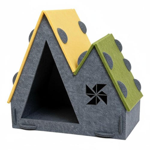 Felt pet house - felt,