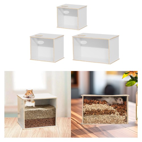 Hamster digging box - hamster, hut